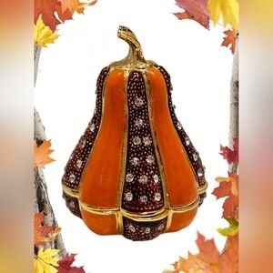 Zanzibar "Old Harvest" Gourd Trinket Box #323